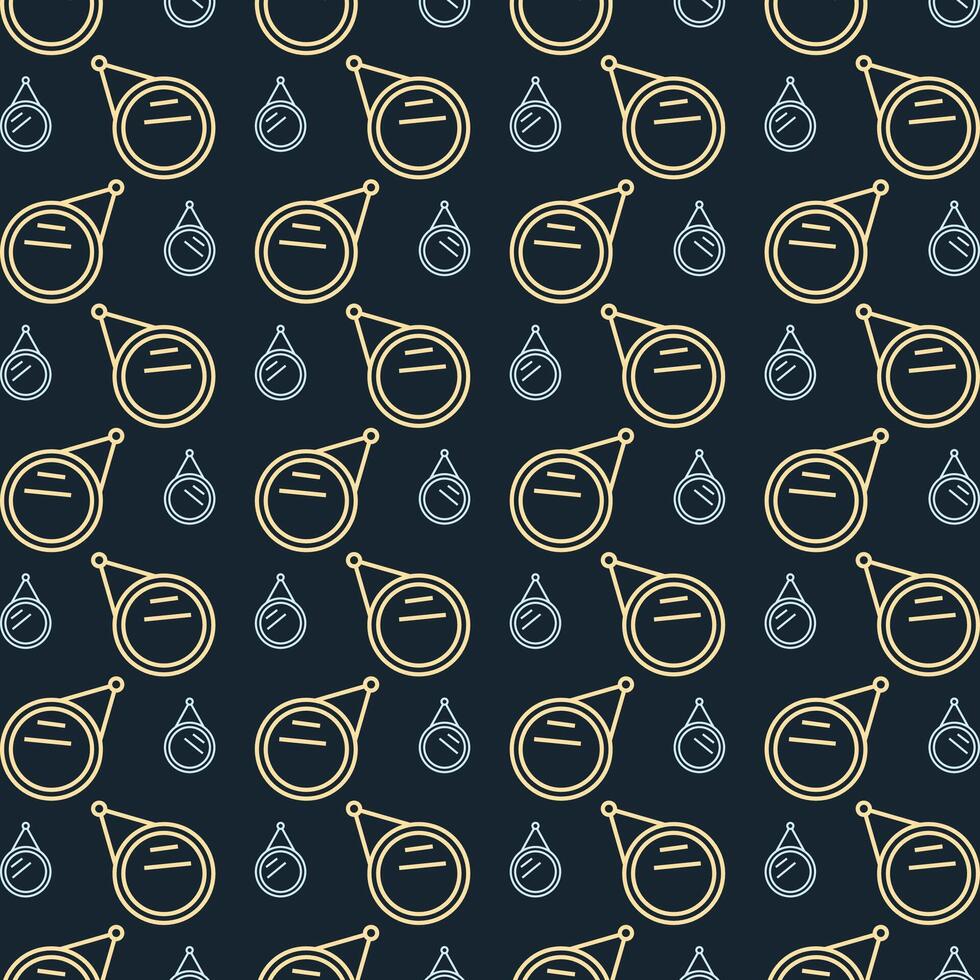 Mirror charming trendy multicolor repeating pattern vector illustration background