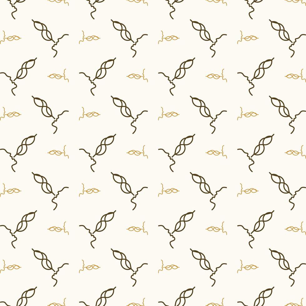 Voice recognition multicolor trendy golden repeating pattern vector illustration background