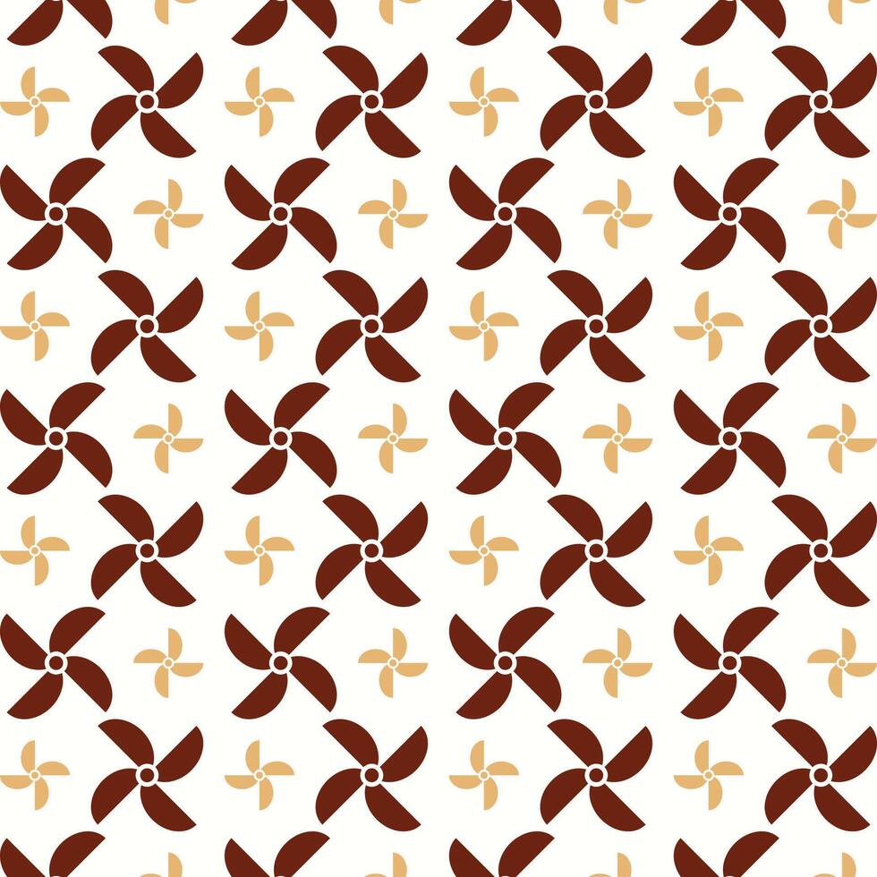 Pinwheel attractive trendy multicolor repeating pattern vector illustration background
