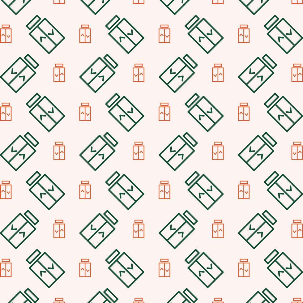 Lift adorable trendy multicolor repeating pattern vector illustration background