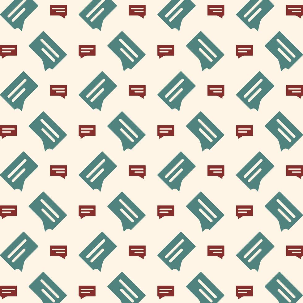 Chat unique trendy multicolor repeating pattern vector illustration background