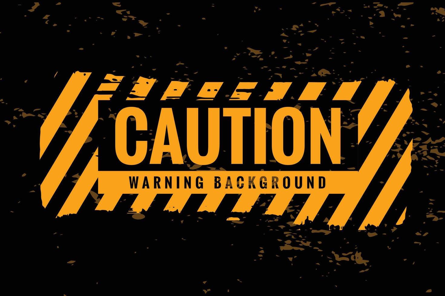 caution warning background with yellow and black stripes vector