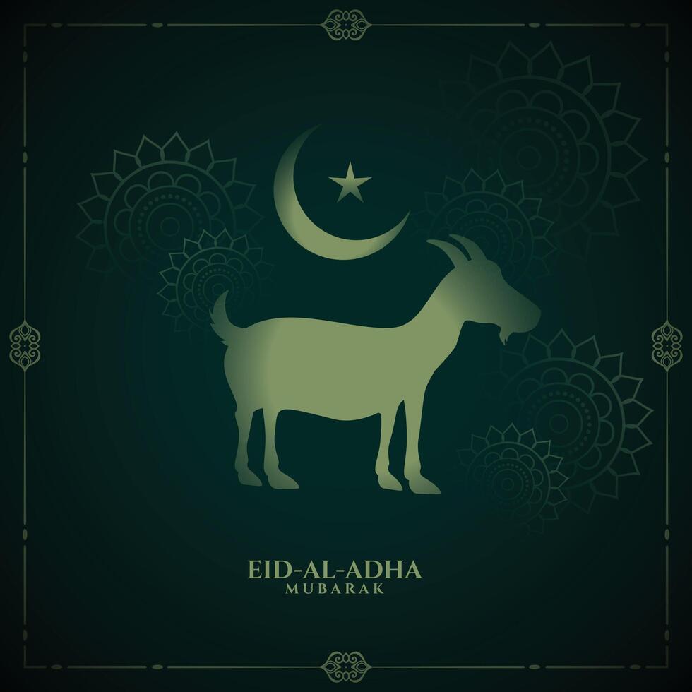 eid Alabama adha celebracion saludo antecedentes diseño vector