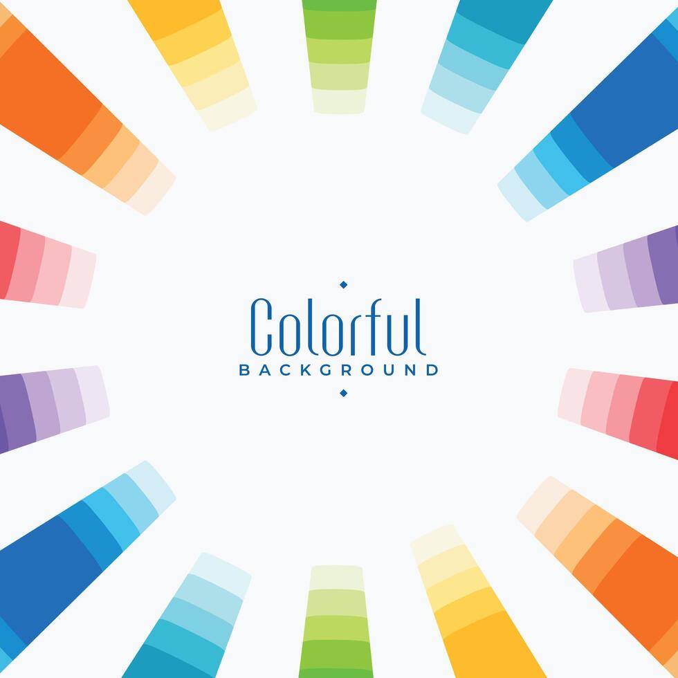 rainbow colors stripes abstract background vector
