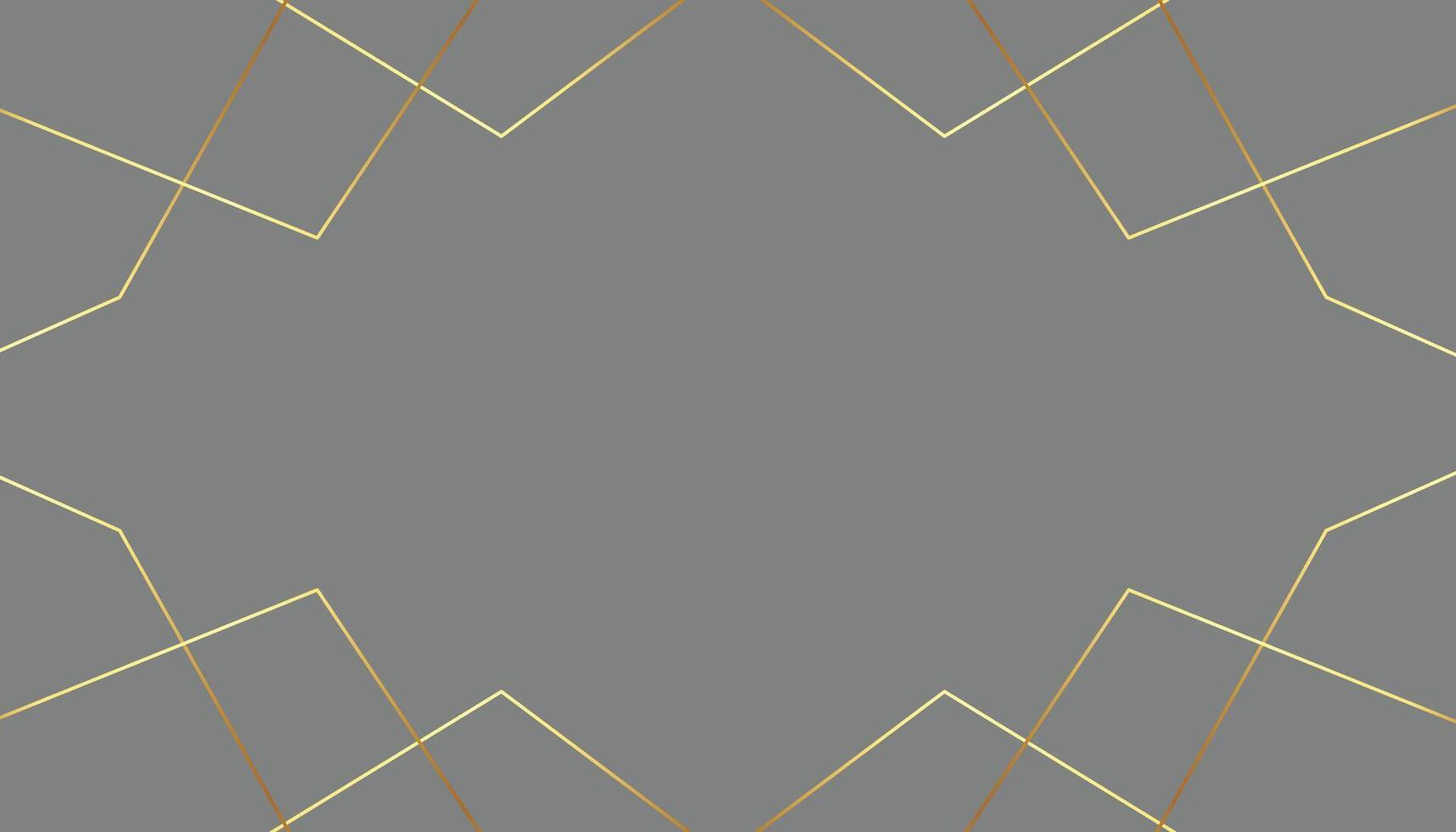 premium gray color background with golden lines design vector