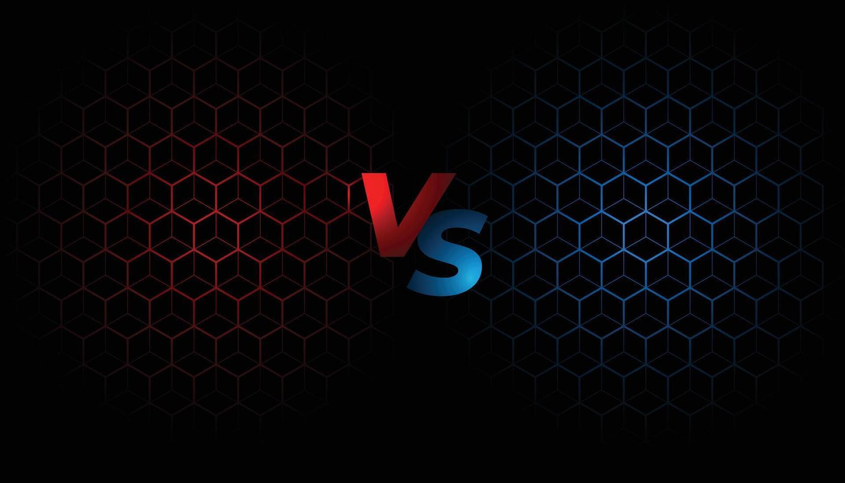 battle screen versus vs background template design vector