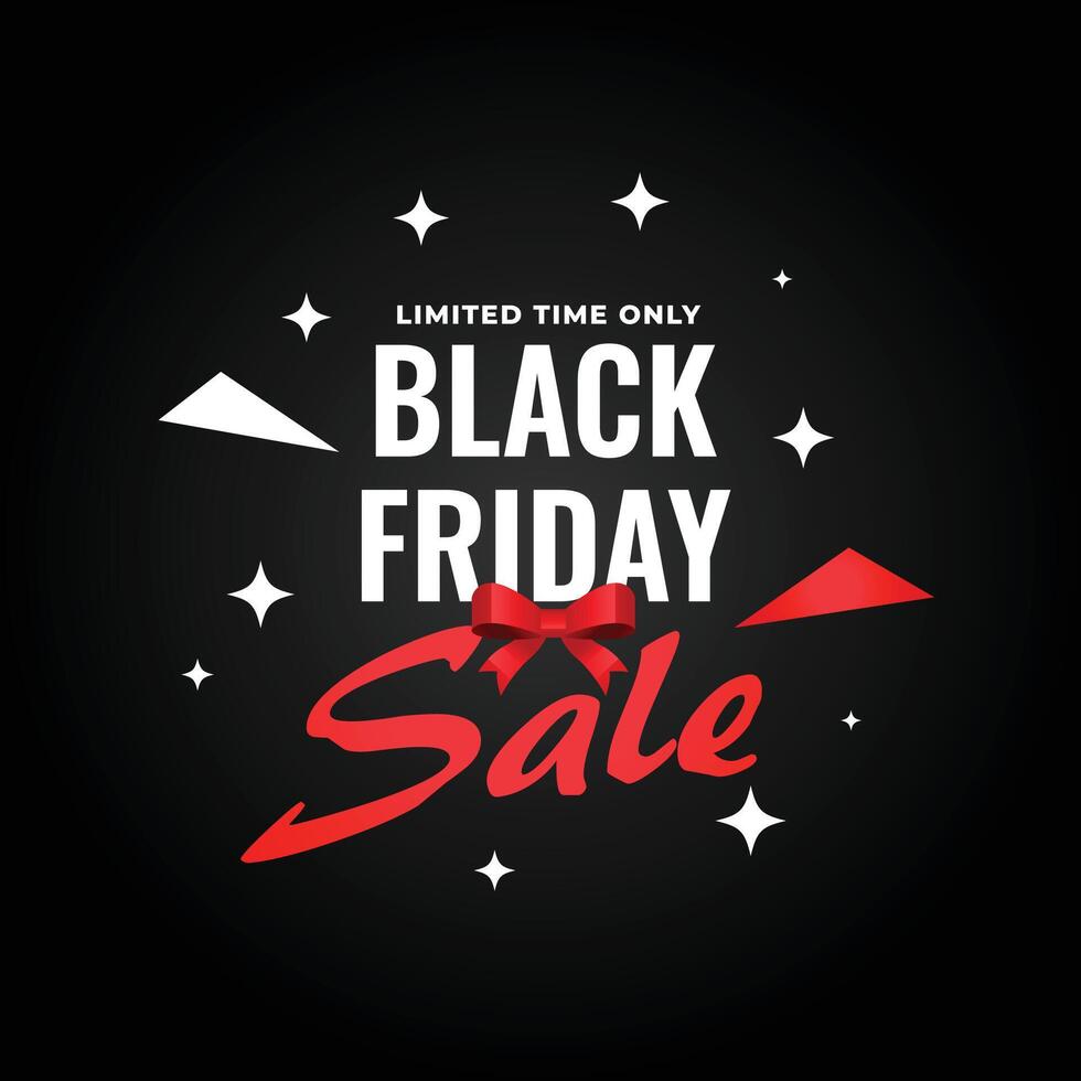 creative black friday sale template for shopping vector