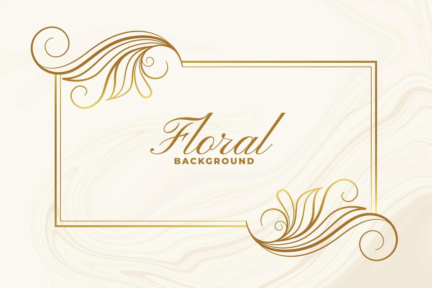 ornamental floral marco decorativo antecedentes diseño póster vector