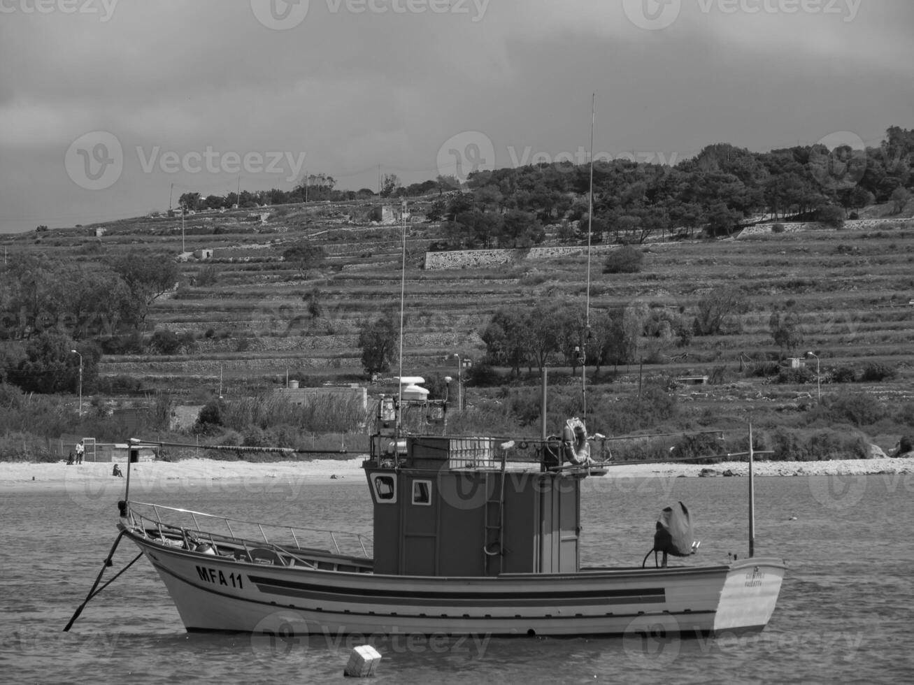 marsaxlokk on malta island photo