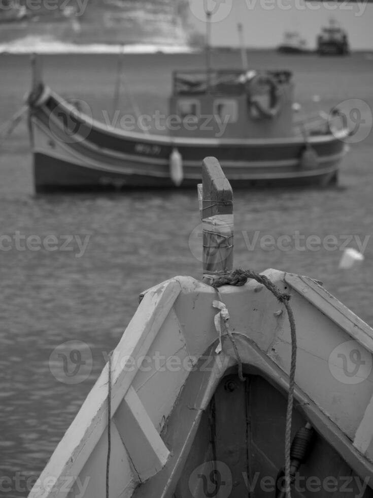 marsaxlokk on malta photo