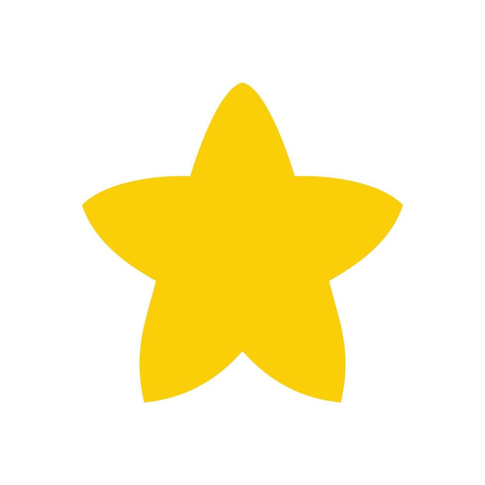 Star icon vector isolated on white background for your web and mobile app design, Star logo concept. resources graphic element design. Vector illustration with star theme, premium