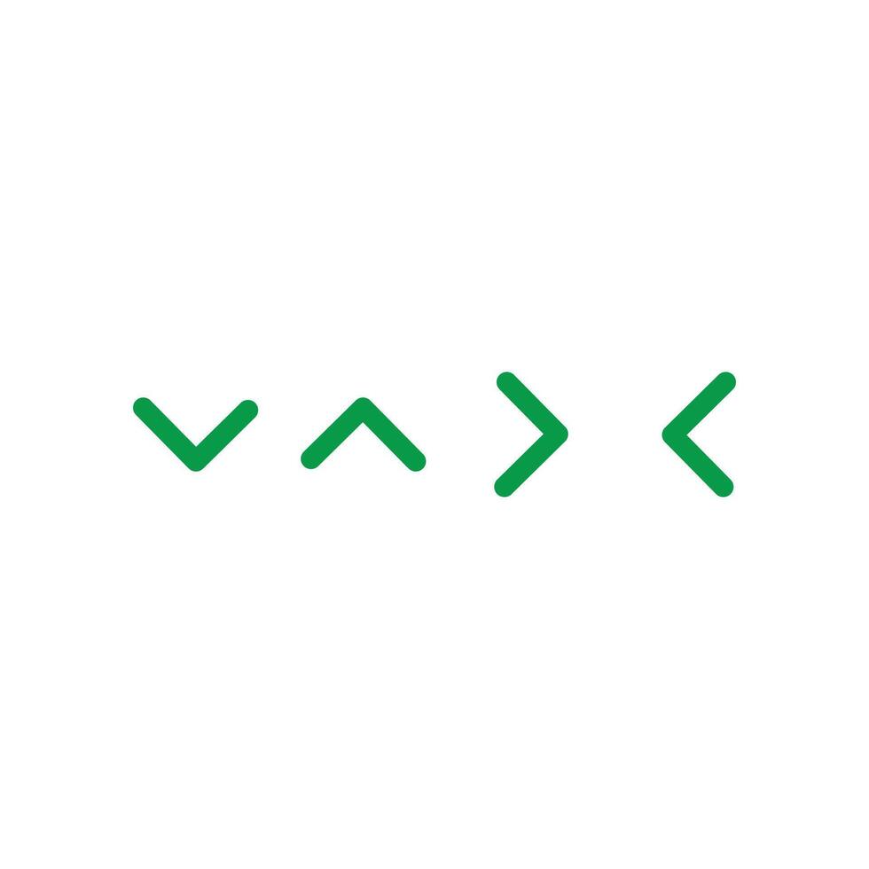 Arrow icon. Vector illustration. Flat design style eps 10. resources graphic icon element design. Vector illustration with social media theme ui icon