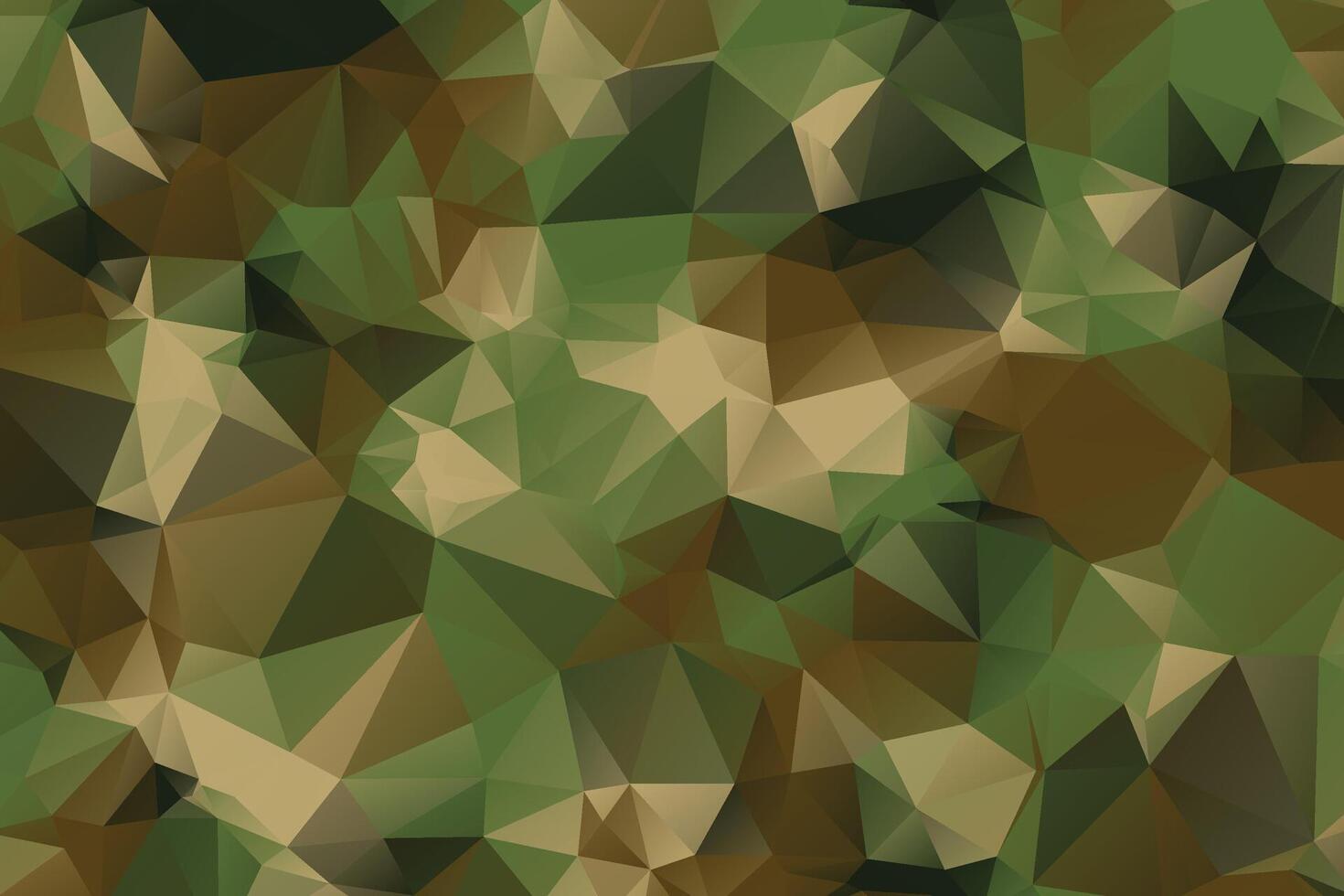 low poly style camouflage pattern texture background vector