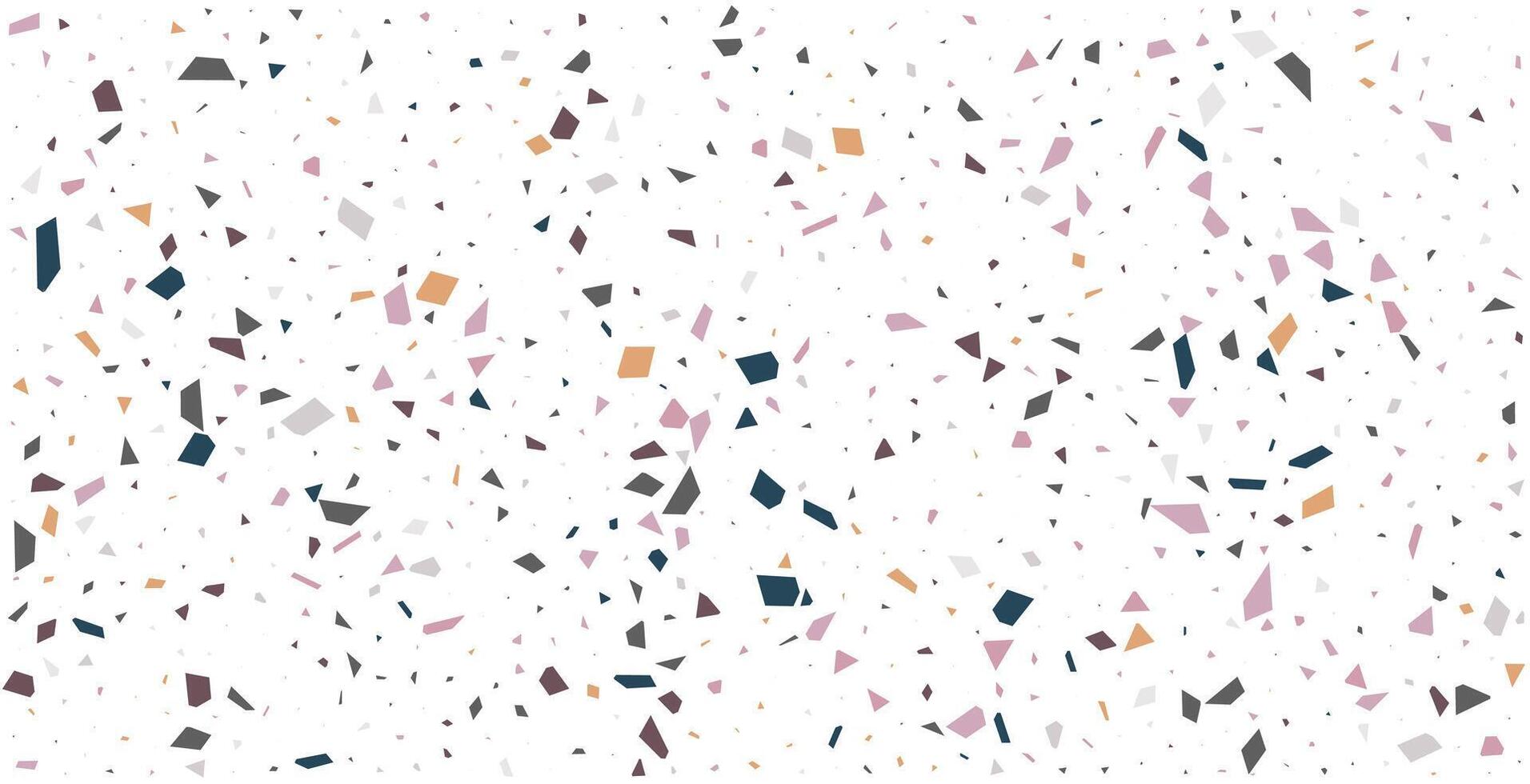 white terrazzo floor tile pattern abstract background vector