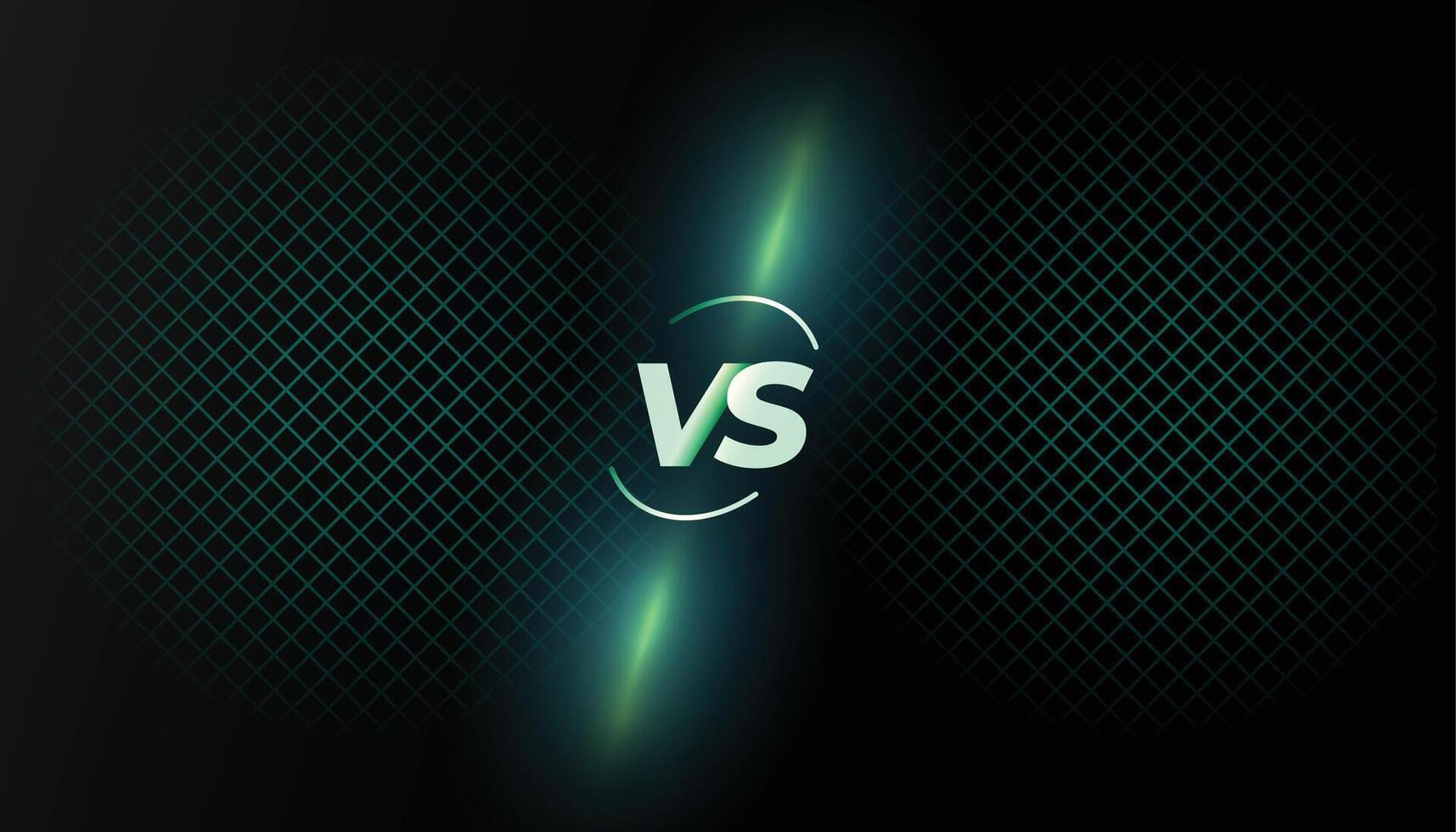 versus vs background battle screen template design vector