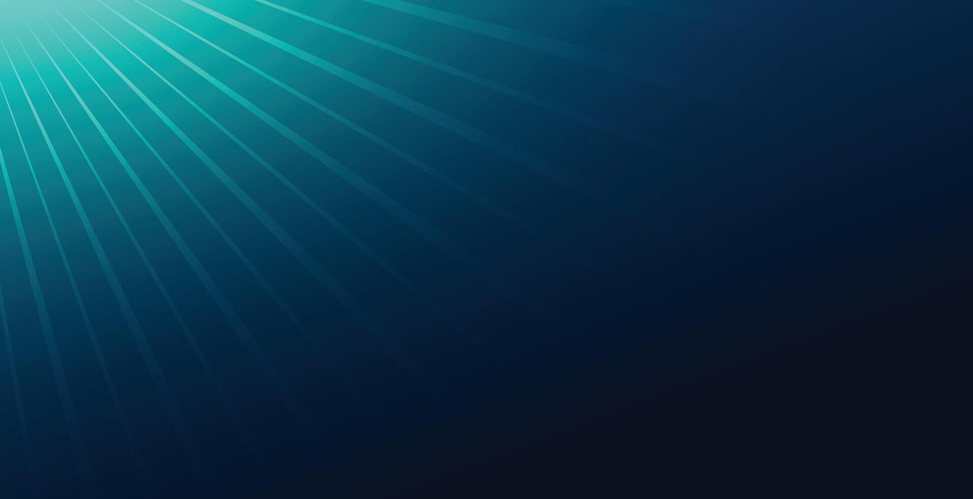 abstract blue background with light rays falloff vector