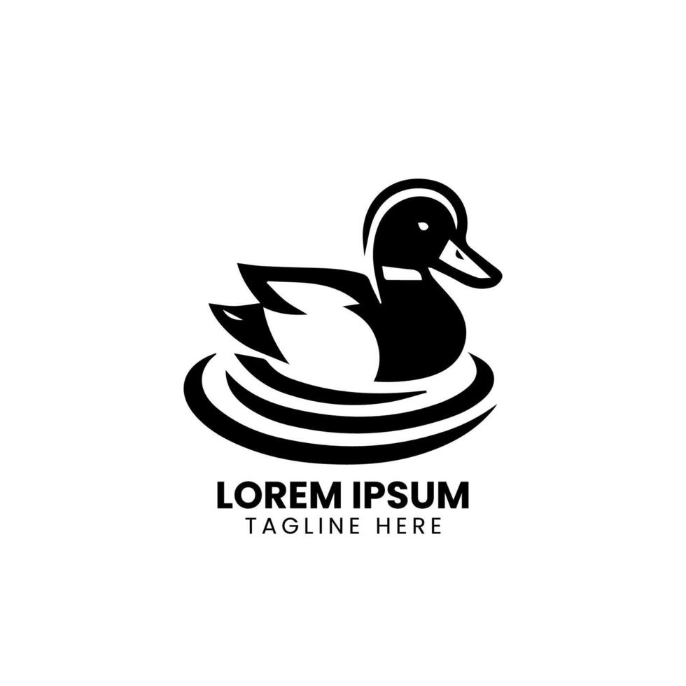 Duck Logo Concept designs, themes, templates and vector, duck logo vector and illustration,