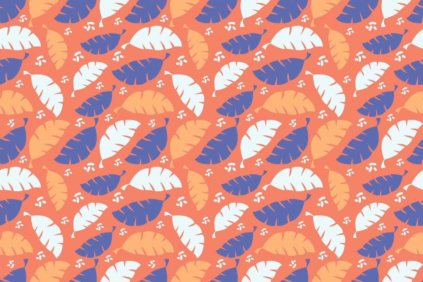 Flower Fabric Design vector