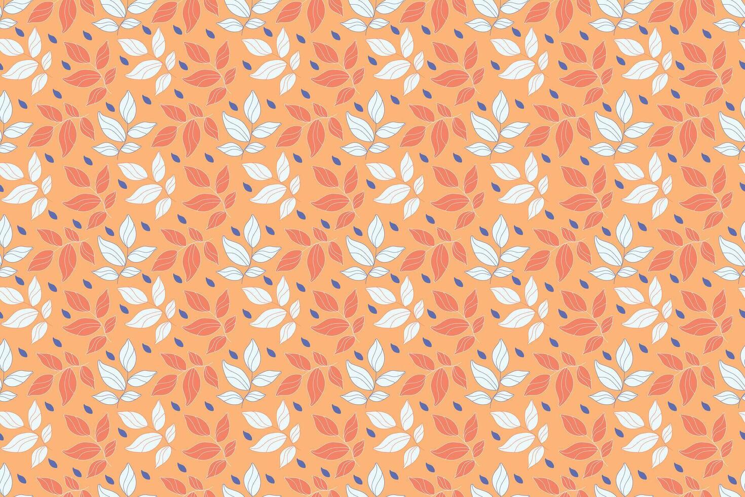 Orange Plant Background vector
