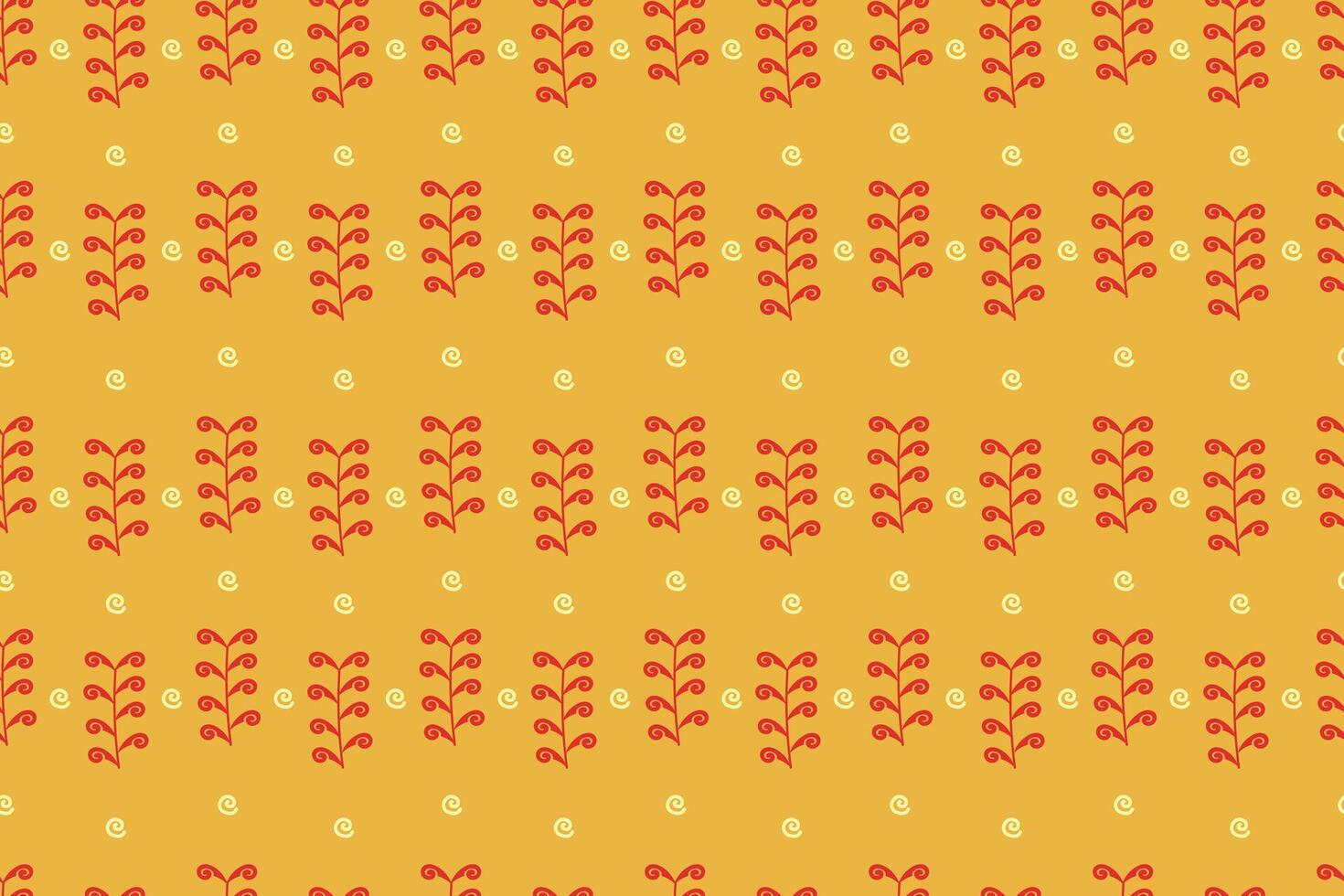 Oriental Botanic Background vector