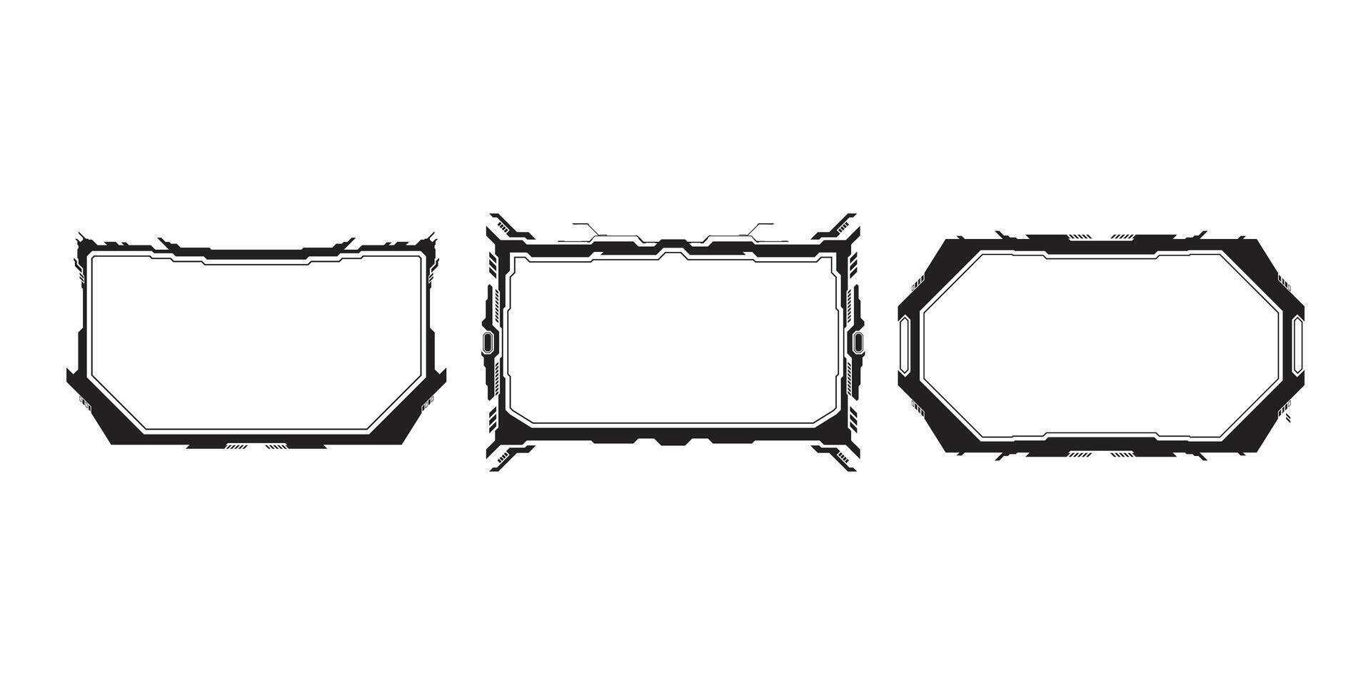 abstract hud ui gui future futuristic screen system virtual design vector