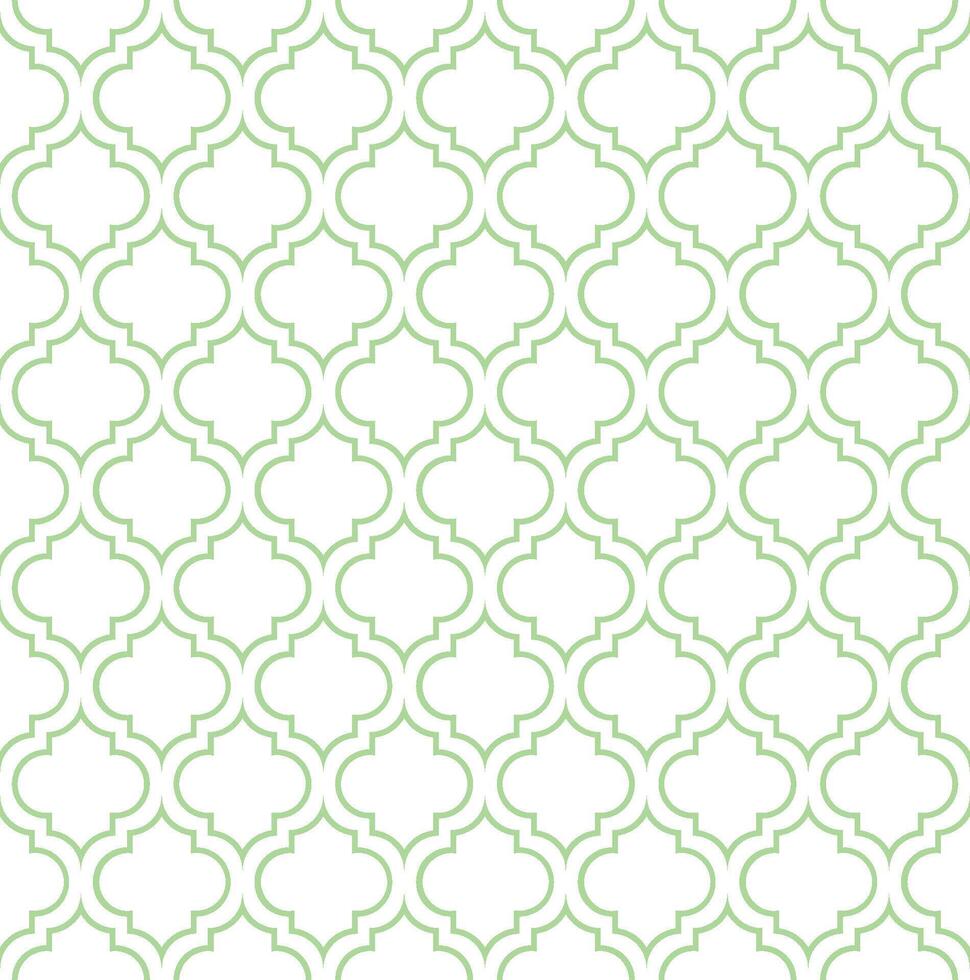 Seamless abstract geometric pattern in Islamic style vector
