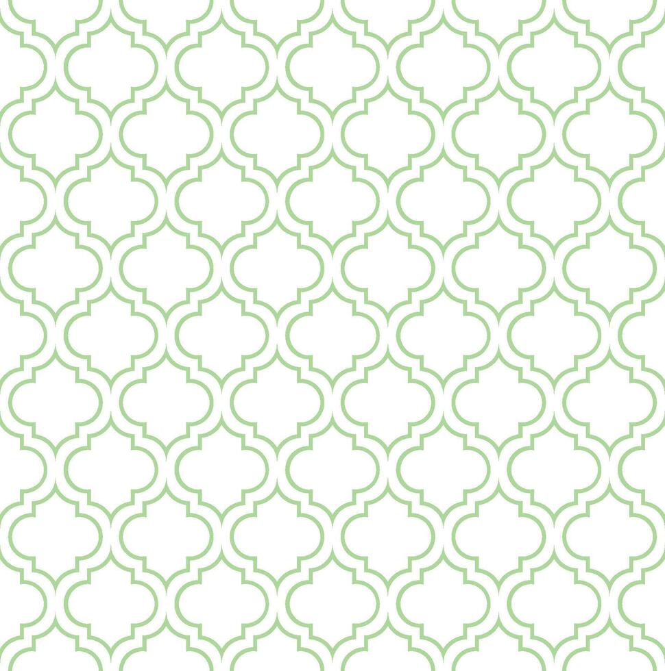 Seamless abstract geometric pattern in Islamic style vector