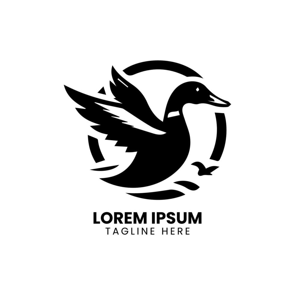 Duck Logo Concept designs, themes, templates and vector, duck logo vector and illustration,