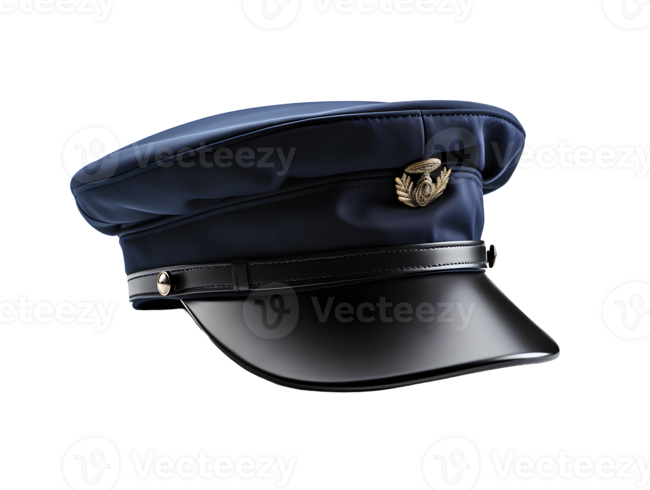 AI generated Navy Captain Hat. Navy Cap. Generative Ai png