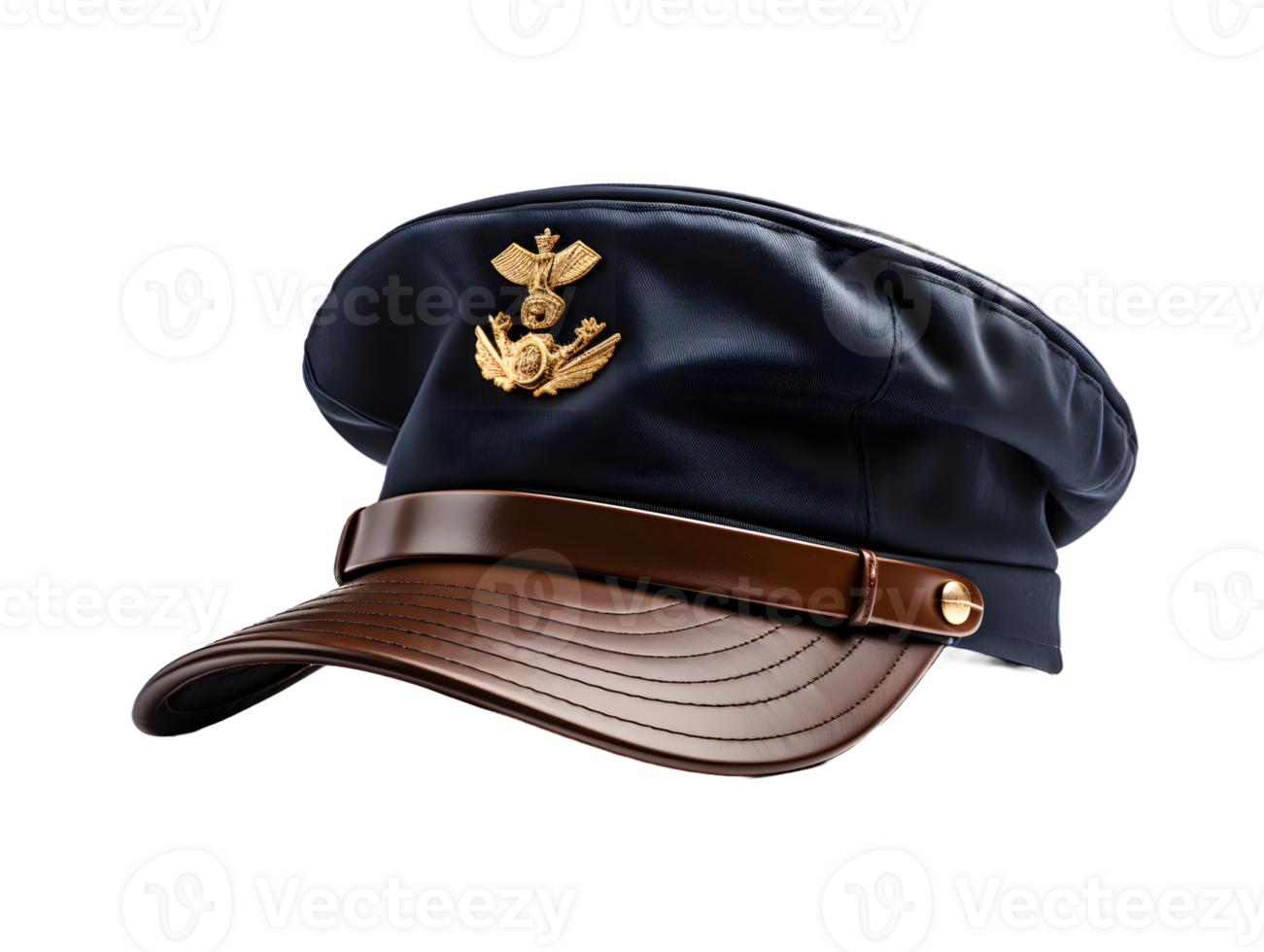 AI generated Navy Captain Hat. Navy Cap. Generative Ai png