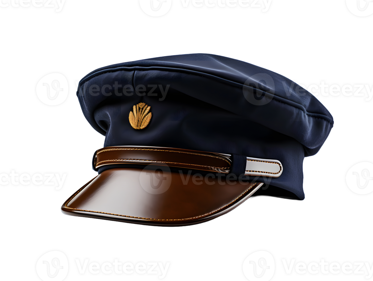 AI generated Navy Captain Hat. Navy Cap. Generative Ai png