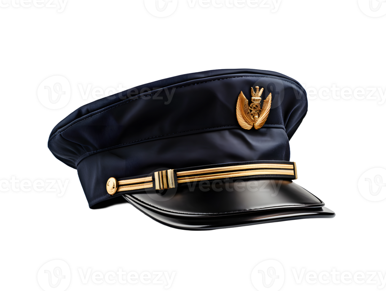 AI generated Navy Captain Hat. Navy Cap. Generative Ai png