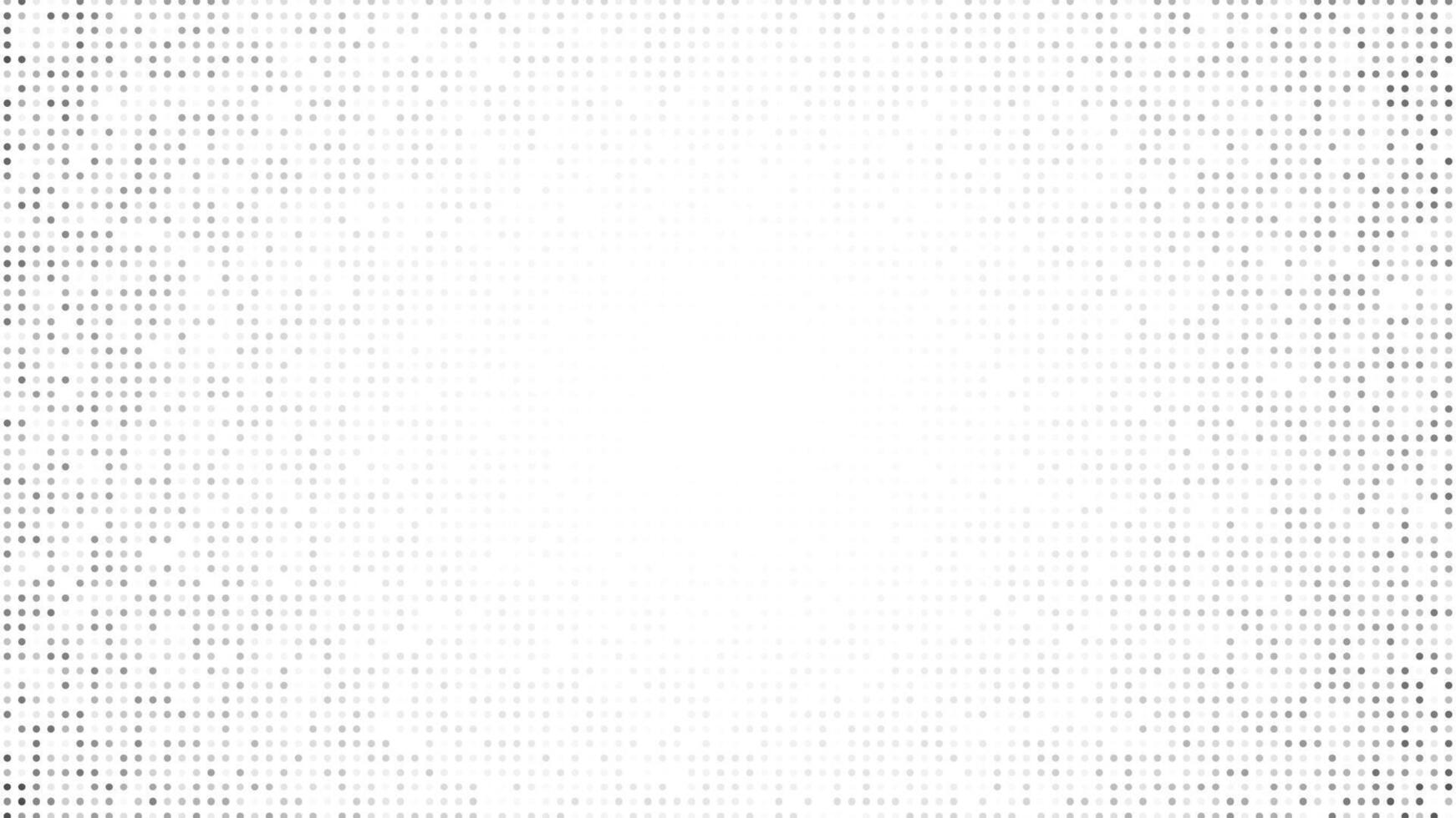 Monochrome halftone background with dots vector