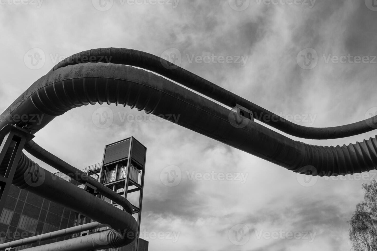 old colliery in the german ruhr aerea photo