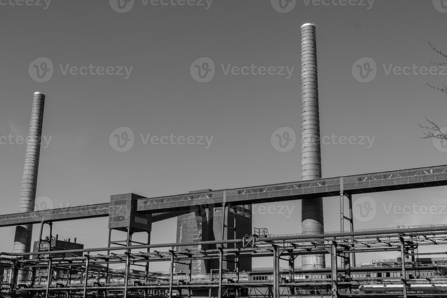 old colliery in the german ruhr aerea photo