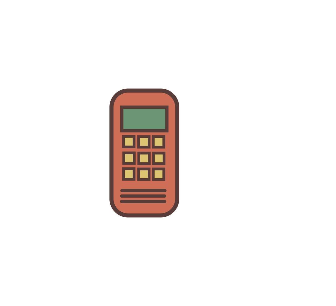 teléfono teléfono retro icono vector diseño