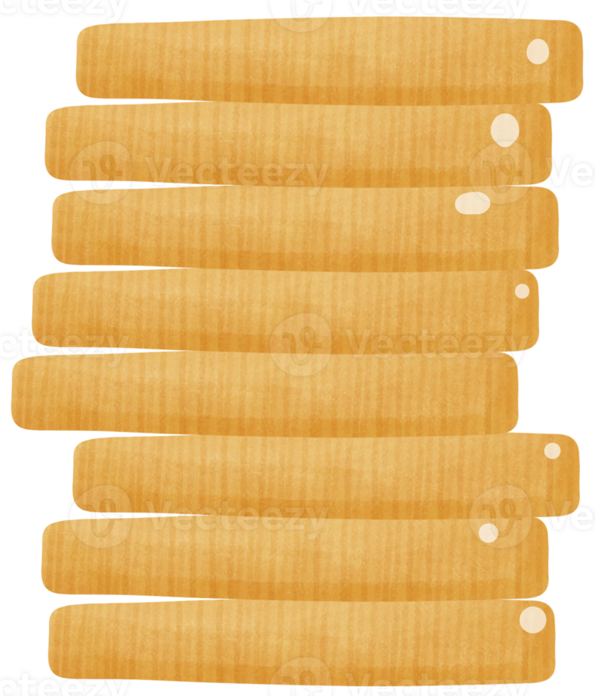 Set of golden coins png