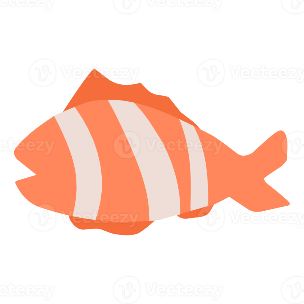 süß gesichtslos Fisch png