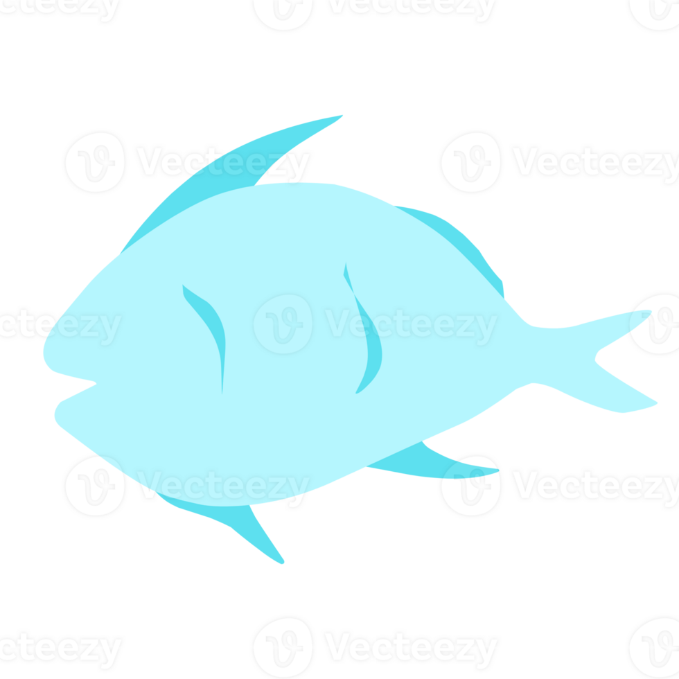 Cute Faceless Fish png