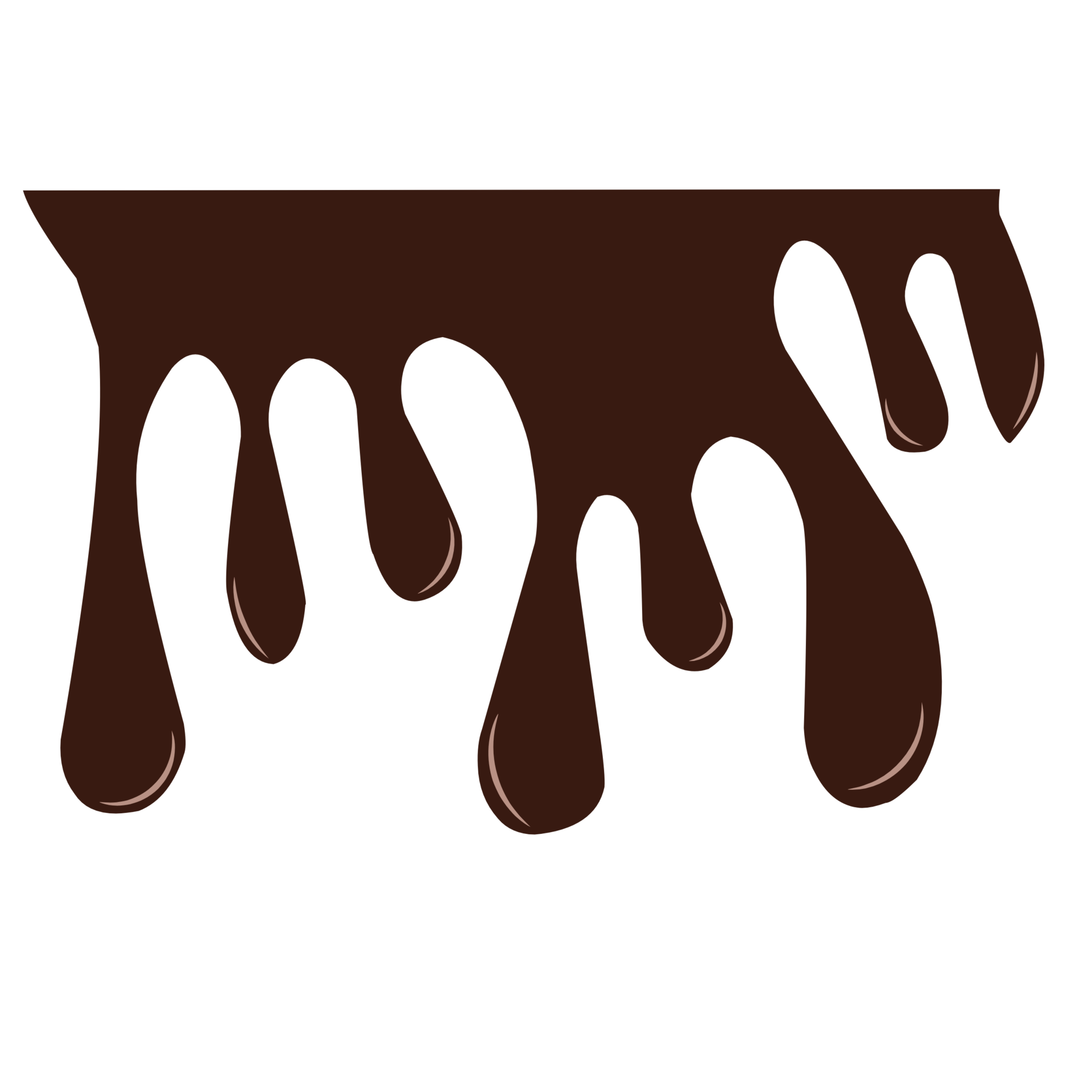 Chocolate Drop For Decorations 41437278 PNG
