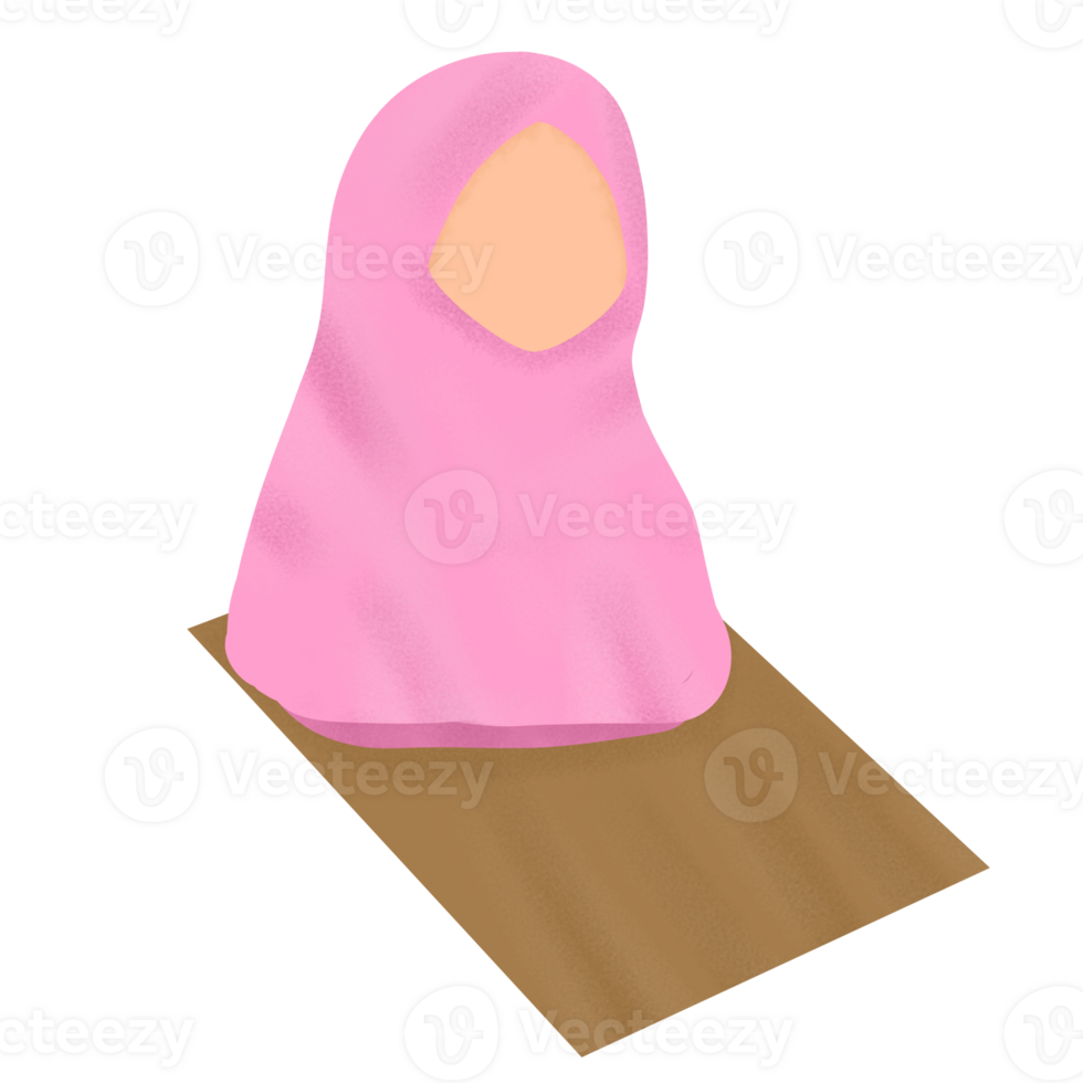 Salat Muslim Woman png