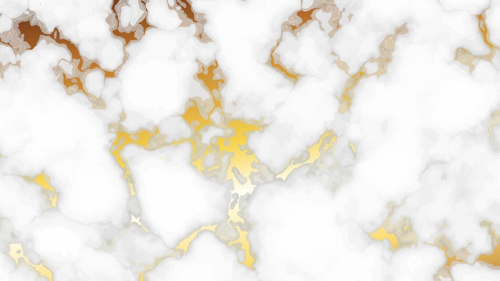 Gold marble texture background vector