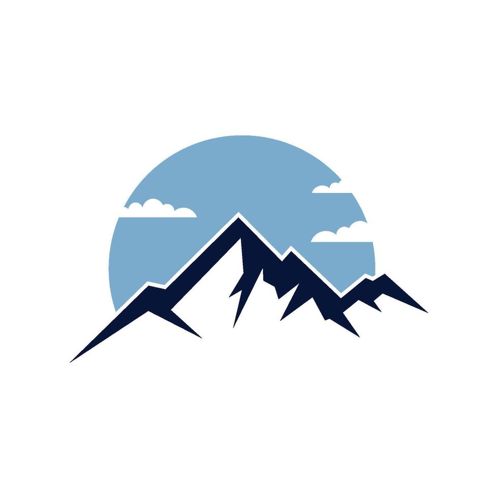 Mountain logo vector design templates simple and modern