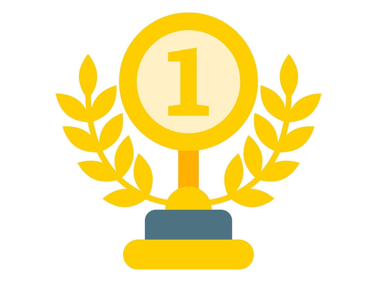 reward and badges design, achievement series victory emblem combination vector