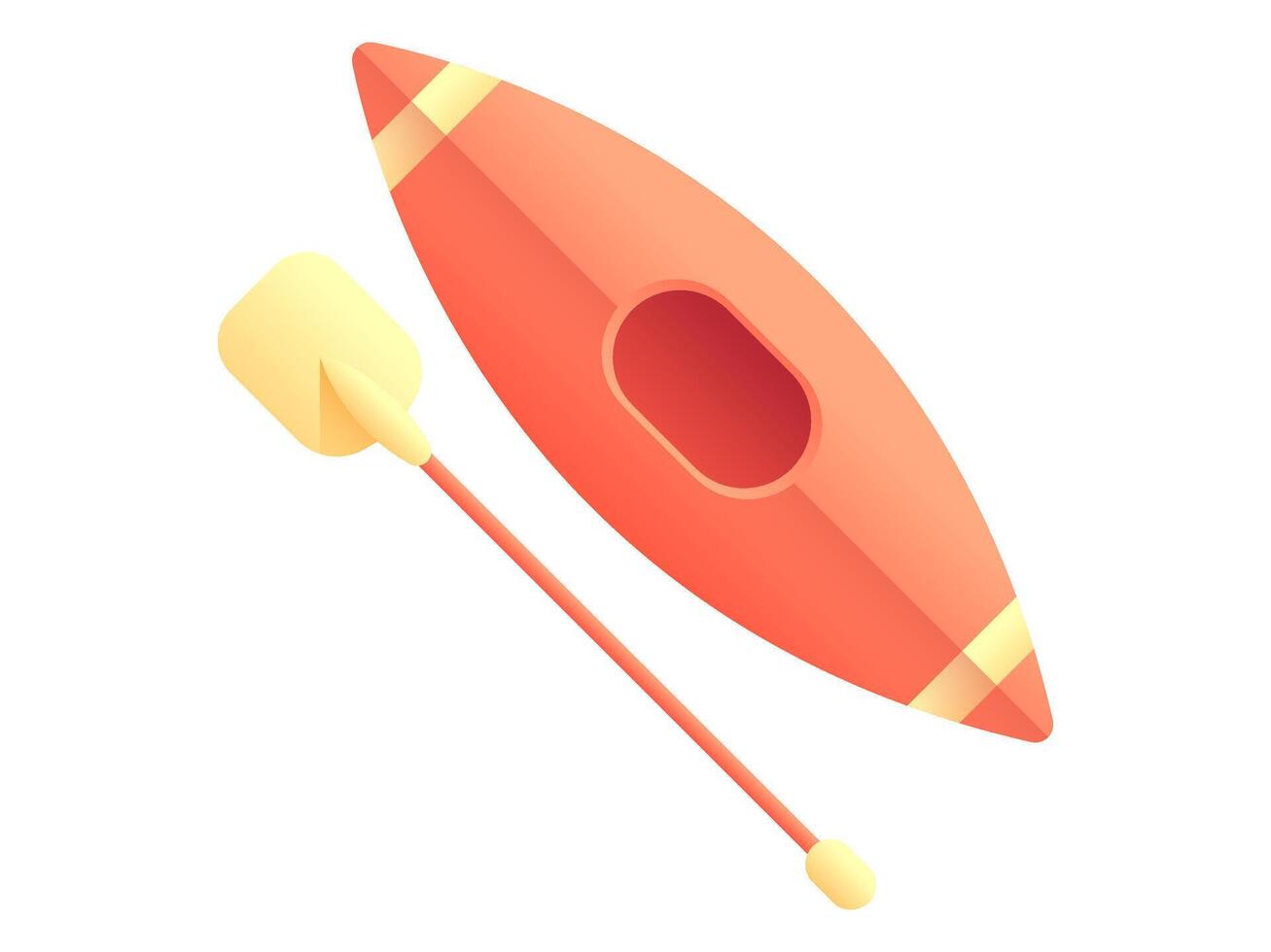 3d summer time element illustration for vacation or holiday in summertime and party relax or trip in seasonal festival vector