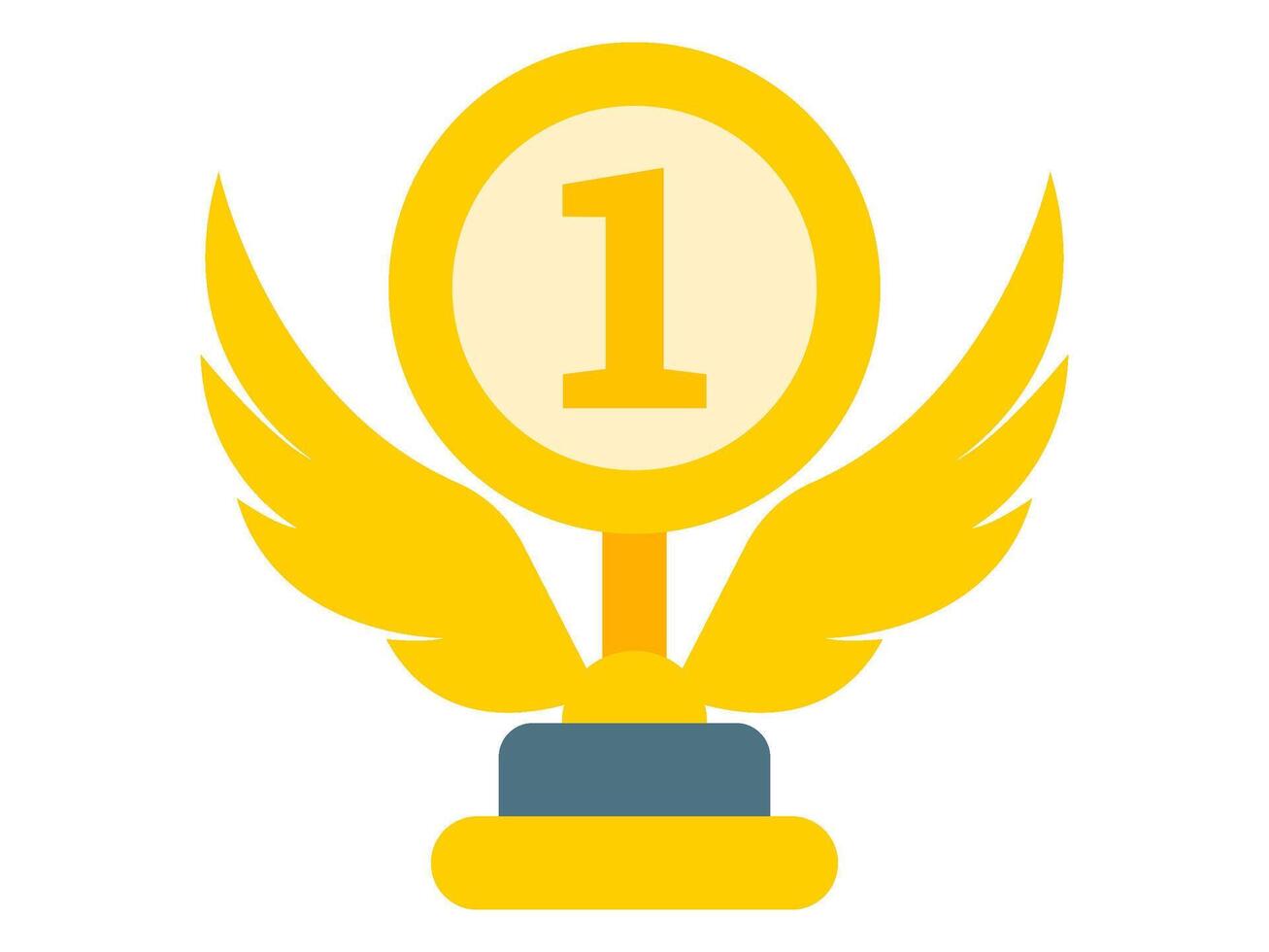 reward and badges design, achievement series victory emblem combination vector