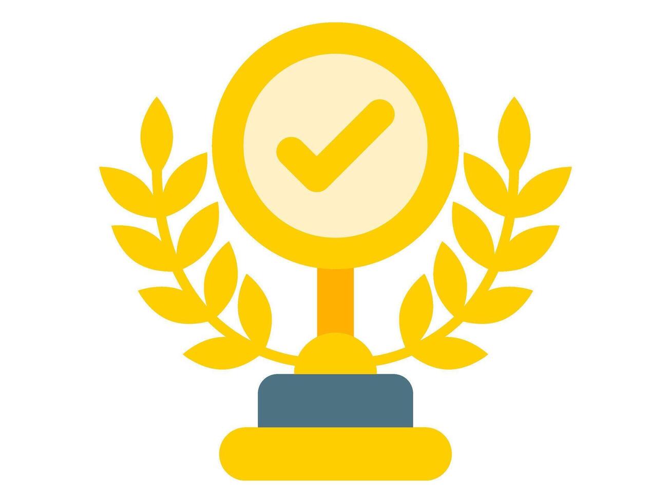 reward and badges design, achievement series victory emblem combination vector