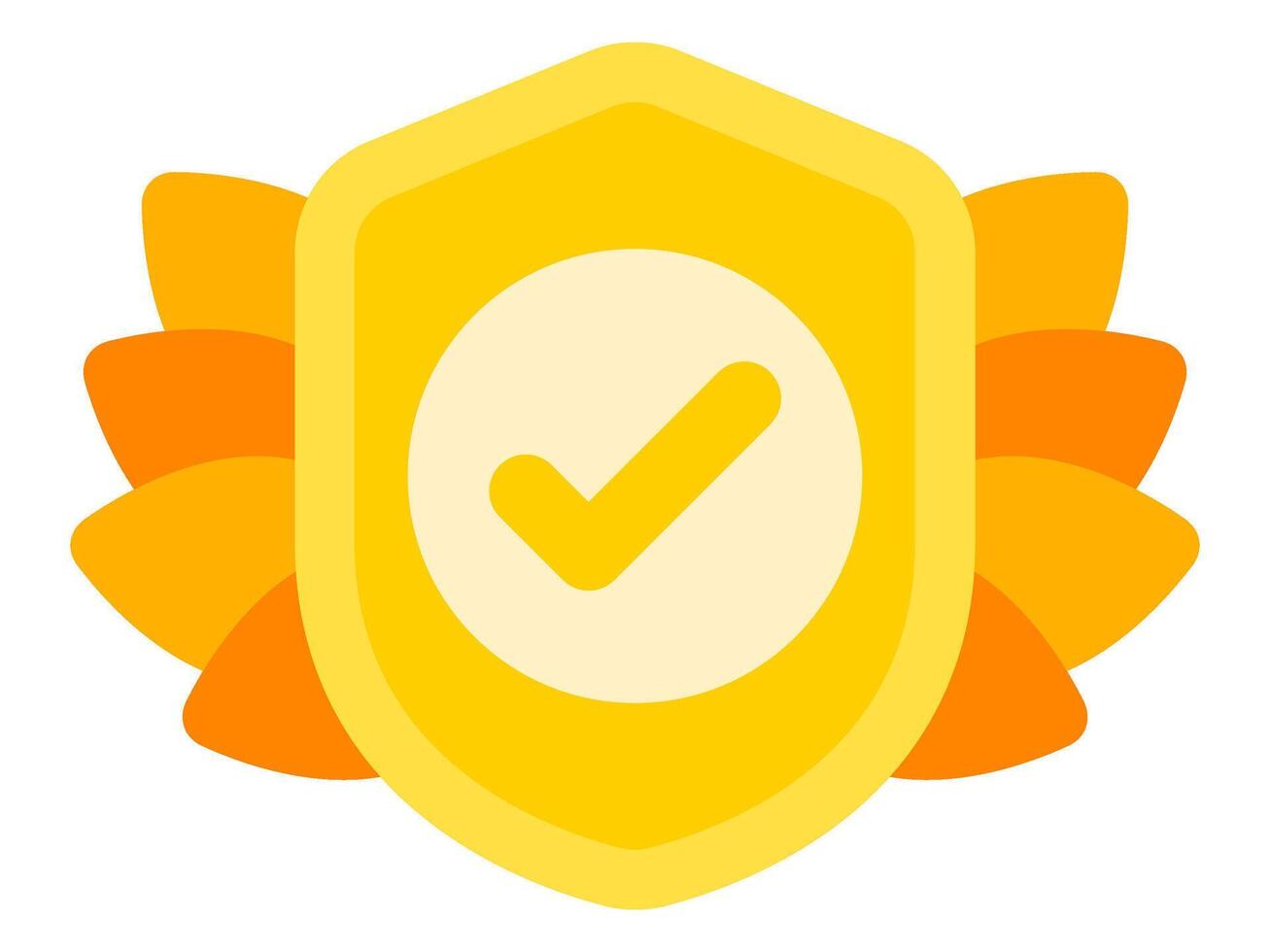 reward and badges design, achievement series victory emblem combination vector
