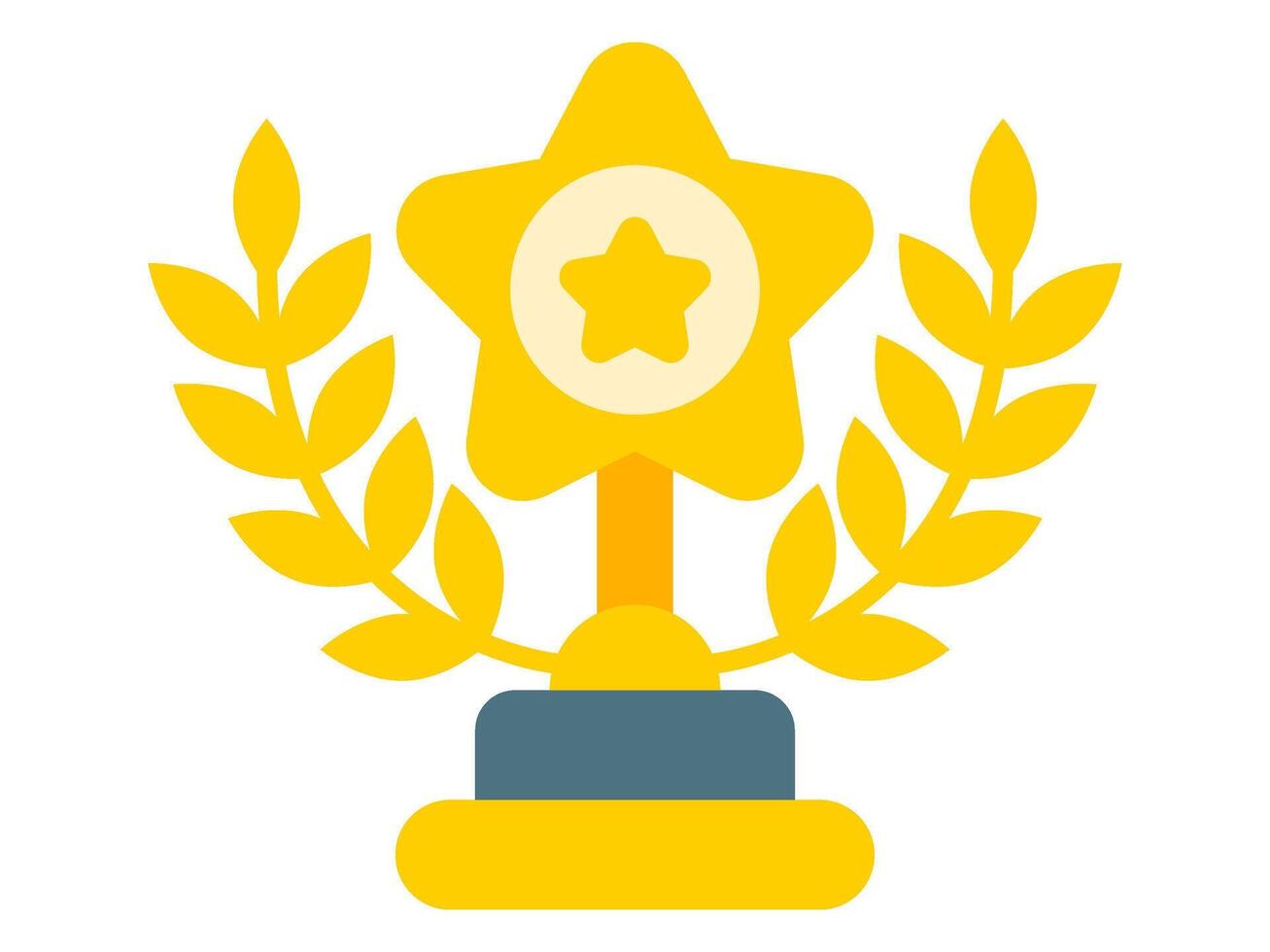 reward and badges design, achievement series victory emblem combination vector