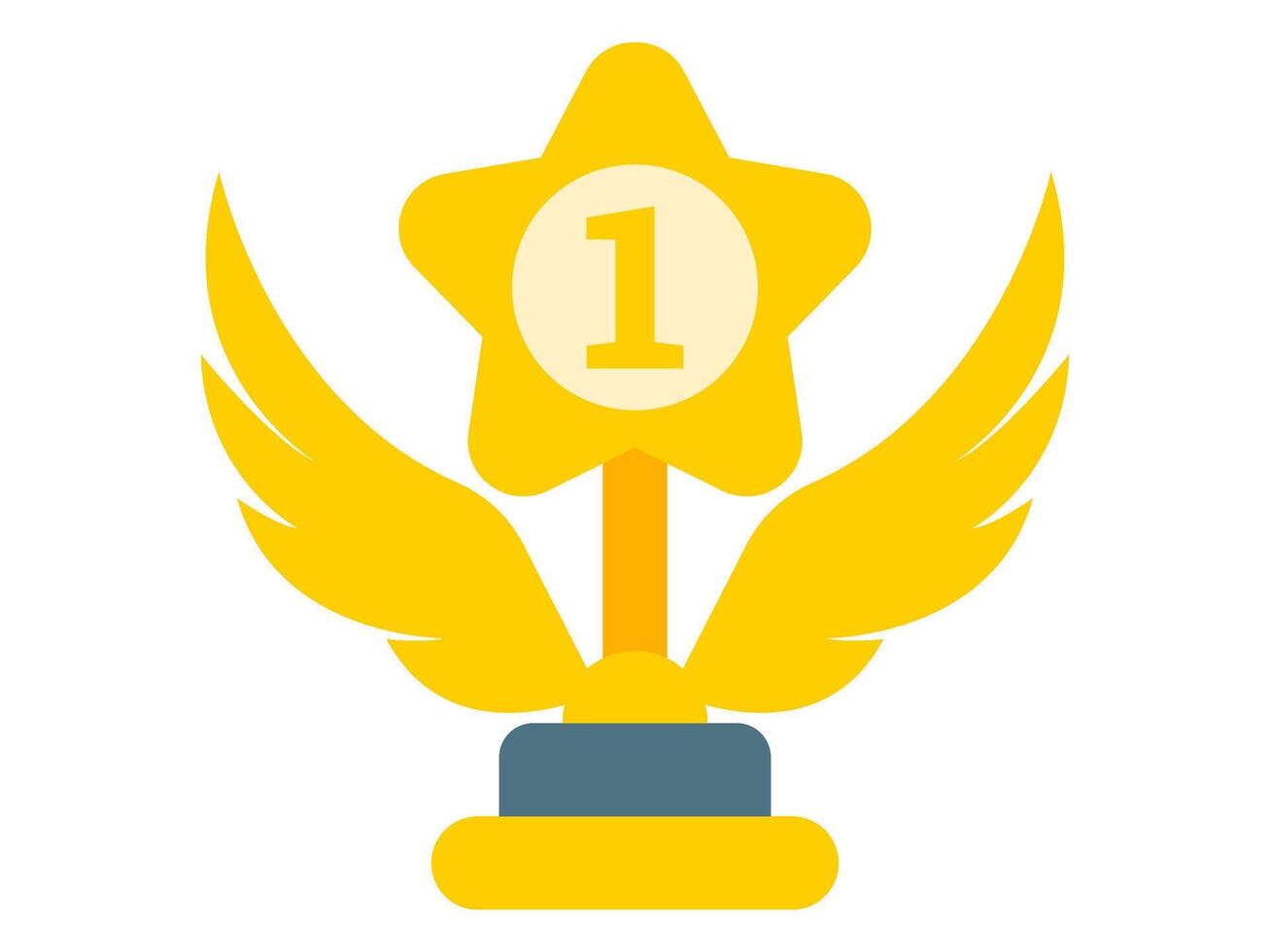 reward and badges design, achievement series victory emblem combination vector